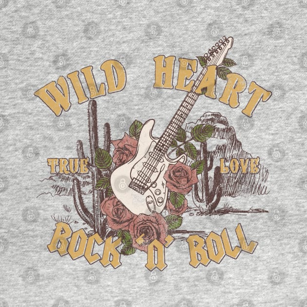 Wild Heart Rock N Roll by LifeTime Design